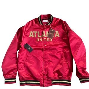 MLS Mitchell and Ness Atlanta United Raglan Jacket